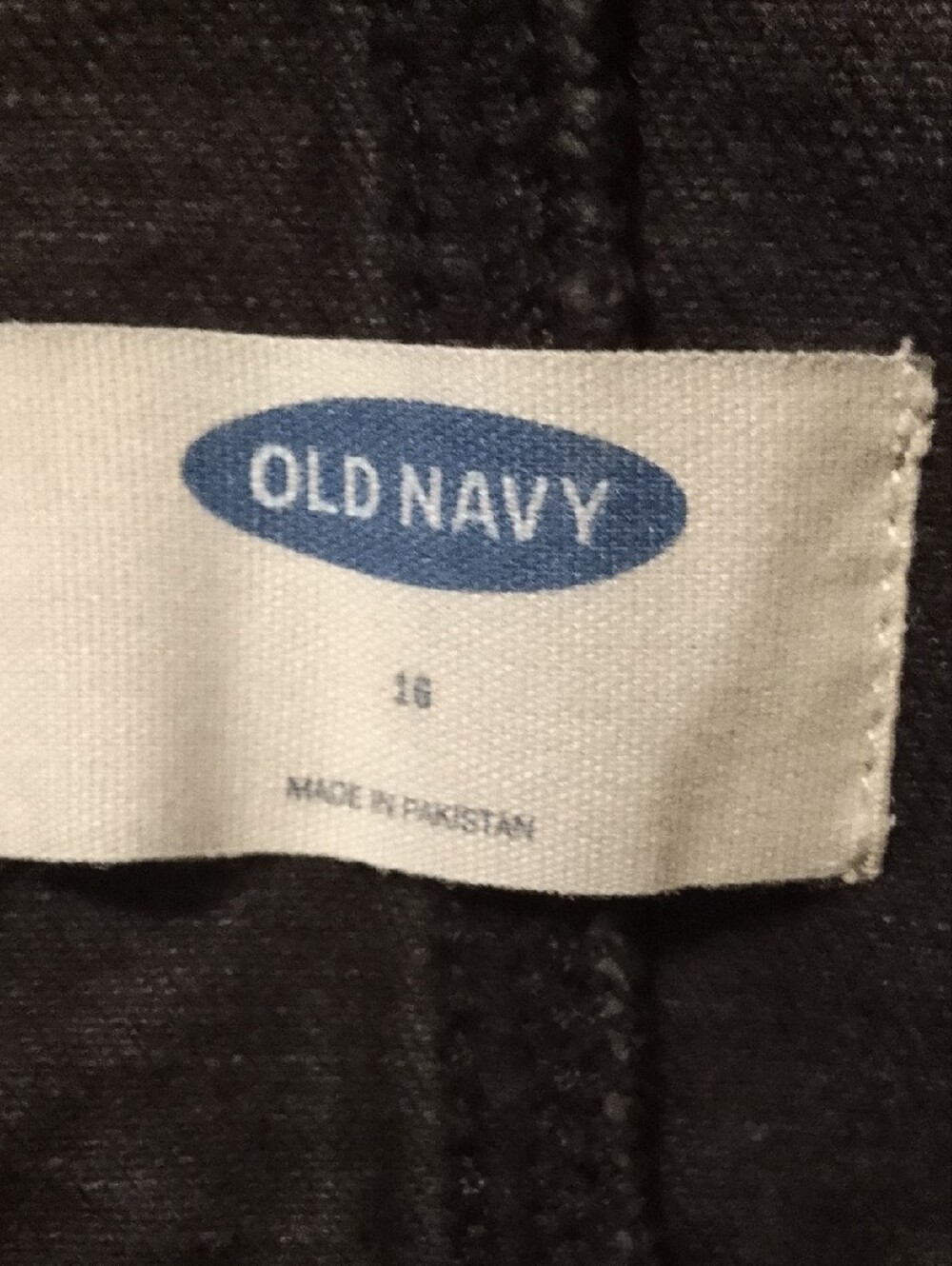 Old Navy Black Denim Women's Overalls - Picture 6 of 7